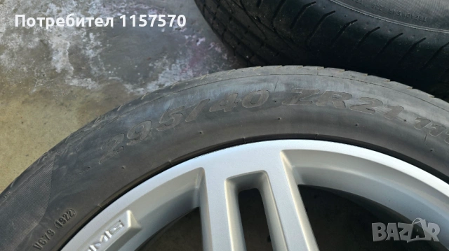 Оригинални джанти с гуми 21 цола за Мерцедес АМГ/ Mercedes AMG 21'', снимка 10 - Гуми и джанти - 53989993