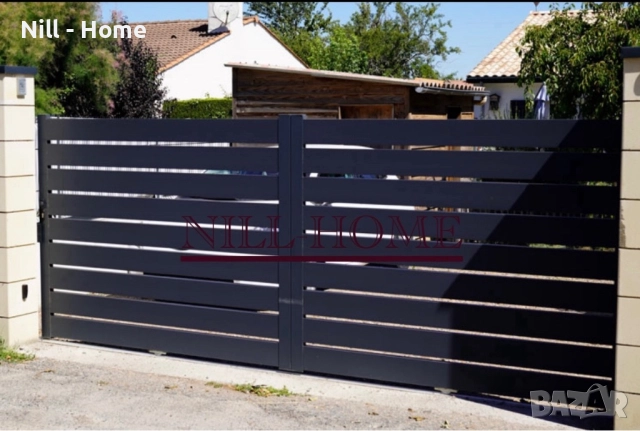Ограда ( тип щора ) ПАНА, ЛАМЕЛИ, КОЛОВЕ, ВРАТИ, снимка 13 - Огради и мрежи - 52906162