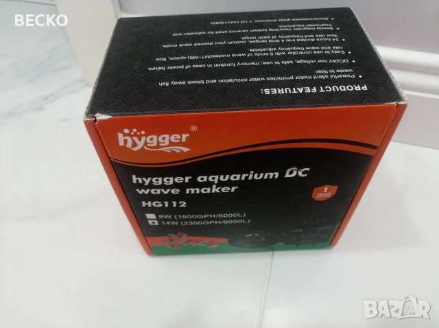 Помпа ( Wave maker ) за аквариум Hygger, снимка 2 - Аквариуми - 50676219