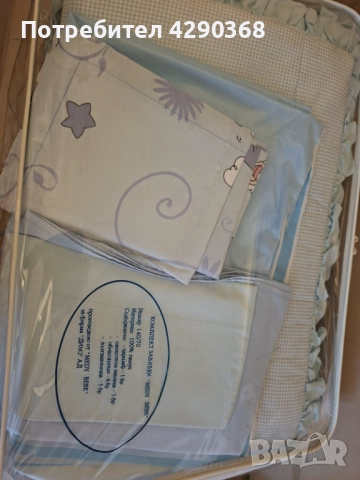 Продавам бебешка кошара ,матрак и комплект в топ състояние , снимка 8 - Кошарки - 52418388