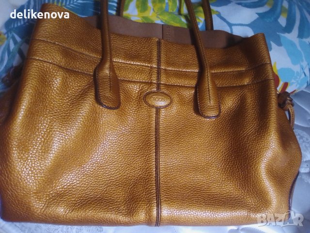 Tod's. Original.  Голям модел кожена чанта