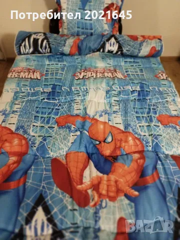 Детски спален комплект с олекотена за единично, снимка 1