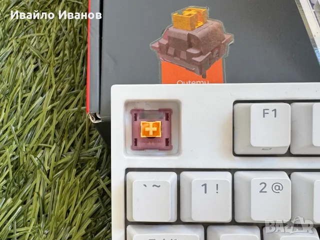 Genesis Thor 404 White механична клавиатура - Outemu Peach Silent, снимка 4 - Клавиатури и мишки - 56154584