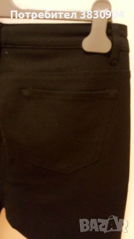 Черен панталон Zara, модел slim, M, снимка 10 - Панталони - 42206054