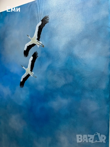 Картина на платно 100х80, снимка 3 - Картини - 51924908