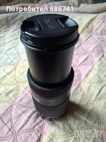 Обектив Canon EF-S 55-250mm 1:4-5,6 IS STM, снимка 4 - Обективи и филтри - 51803293