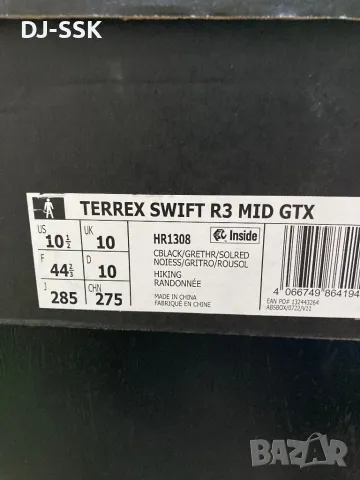 ADIDAS TERREX SWIFT R3 MID GTX GORE TEX 44-2.3 - 45-НОМЕР , снимка 10 - Мъжки боти - 48207896