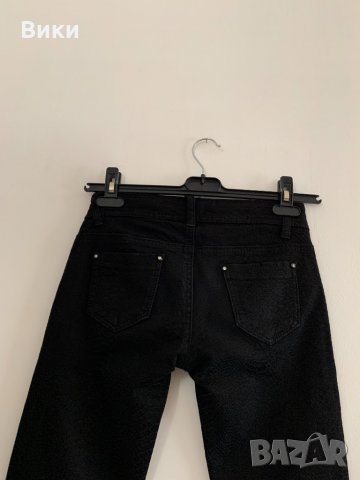 Черен панталон , снимка 9 - Панталони - 30789588
