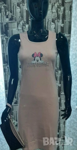 рокли louis vuitton pinko, снимка 4 - Рокли - 51142070