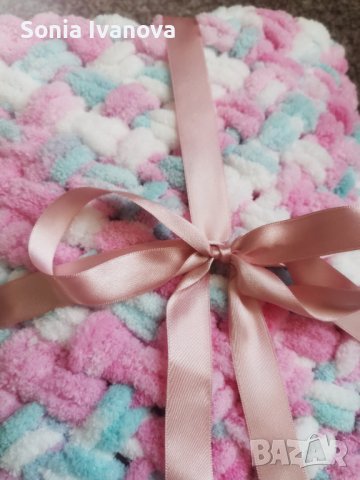Бебешко одеялце, снимка 8 - Спално бельо и завивки - 36978080