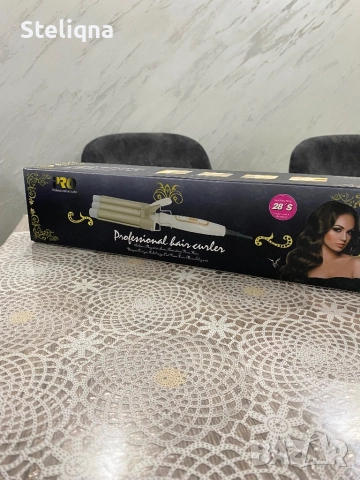 Маша за коса - Чисто нова, ретро вълни, снимка 2 - Маши за коса - 52771001