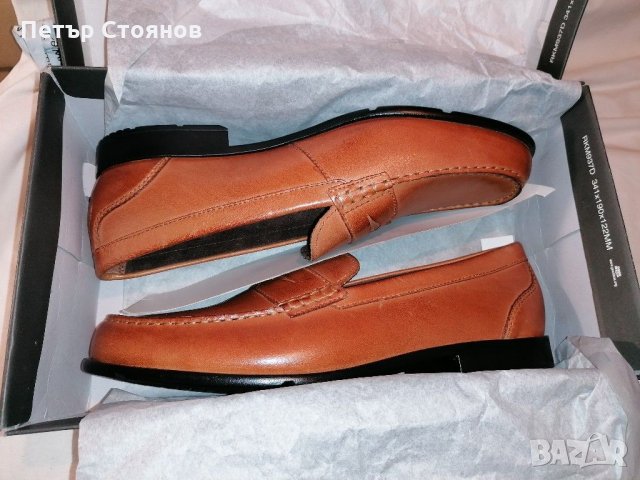 Мъжки мокасини от естествена кожа ROCKPORT №45, снимка 12 - Официални обувки - 31333730