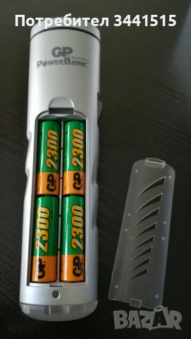 Зарядно устройство, фенер, аварийно осветление GP Torch 4-in-1 Power Bank, снимка 4 - Батерии, зарядни - 37413366