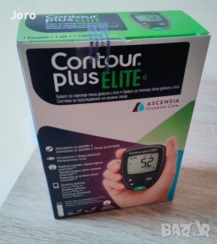 Contour Plus Elite Глюкомер за кръвна захар, снимка 1 - Друга електроника - 40585339