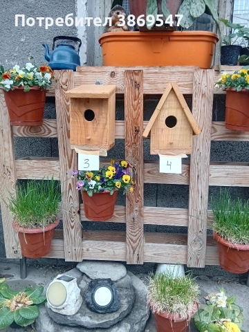Къщички за птици, снимка 4 - Декорация за дома - 54168607