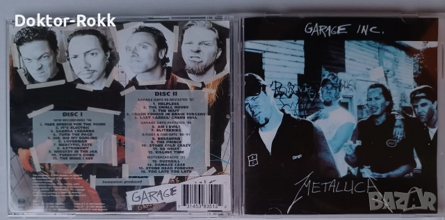Metallica - оригинални и неофициални дискове , снимка 7 - CD дискове - 52743072