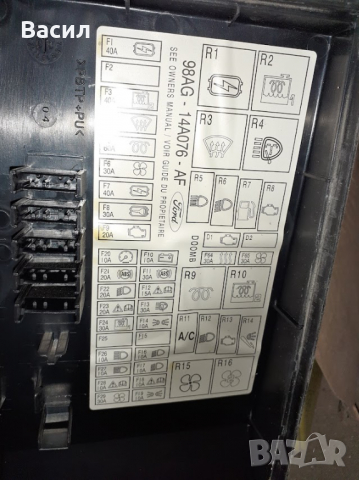 ел табло Форд Фокус 1,8 турбо дизел 2000г., снимка 3 - Части - 36393940