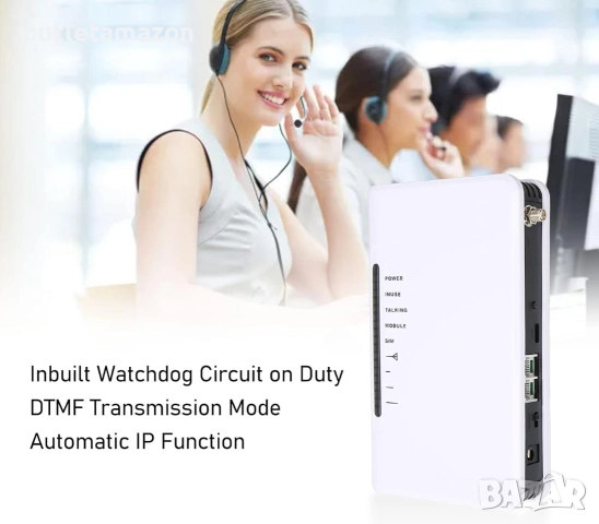 Фиксиран безжичен терминал, четирибандов GSM настолен повикващ, 4G, автоматична IP функция, снимка 2 - Друга електроника - 52803334