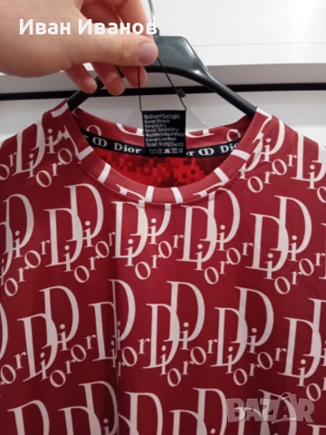 Оригинална тениска Dior, снимка 7 - Тениски - 51651822