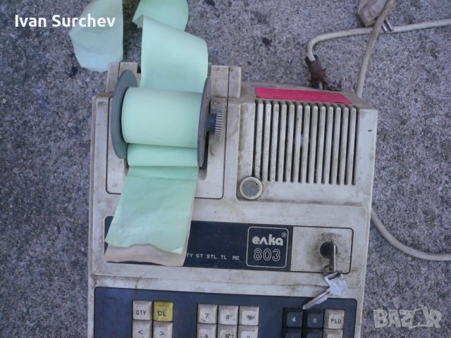 КАСОВ АПАРАТ ЕЛКА 803-01 РАБОТЕЩ АВТЕНТИЧЕН, снимка 10 - Друго - 38476280
