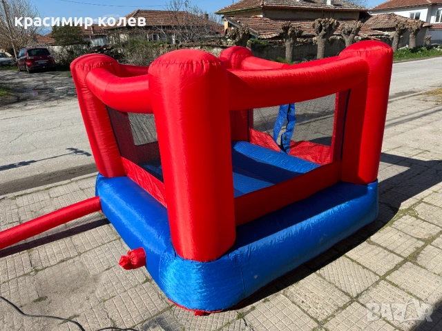 немски надуваем замък за скачане с компресор, снимка 3 - Други игри - 54099821