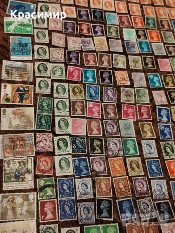 Винтидж ПОЩЕНСКИ марки Елизабет , снимка 9 - Филателия - 52938642