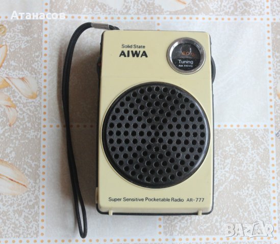 Малко радио Aiwa AR-777 Pocketable Radio, снимка 2 - Радиокасетофони, транзистори - 42606242