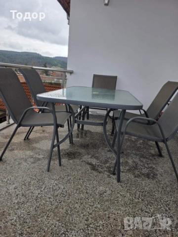 Маса със столове, снимка 2 - Маси - 54232963