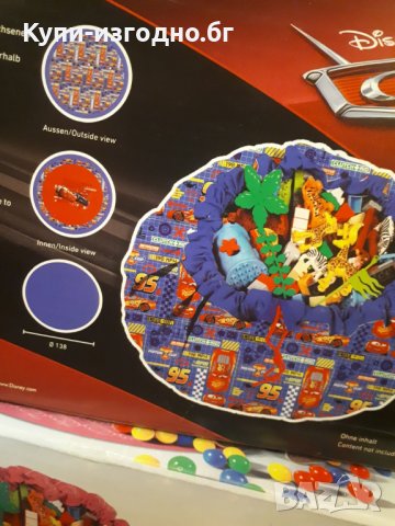 Детски чували за играчки - Disney Cars McQueen & Disney Princess, снимка 3 - Други - 30223267