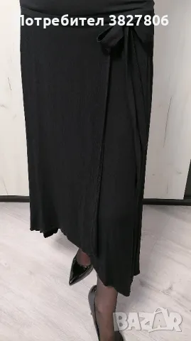 Дълга лятна пола черна, снимка 5 - Поли - 50259637