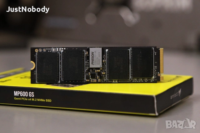 Solid-State Drive (SSD) Corsair MP600 GS, 1TB, Gen4 PCIe x4 NVMe M.2, снимка 2 - Твърди дискове - 54164879