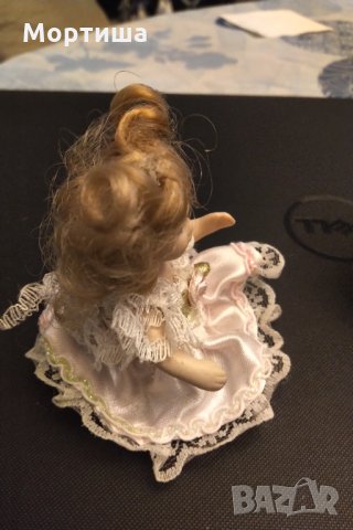 Двойка барокови изцяло порцеланови куклички , снимка 8 - Колекции - 29545979