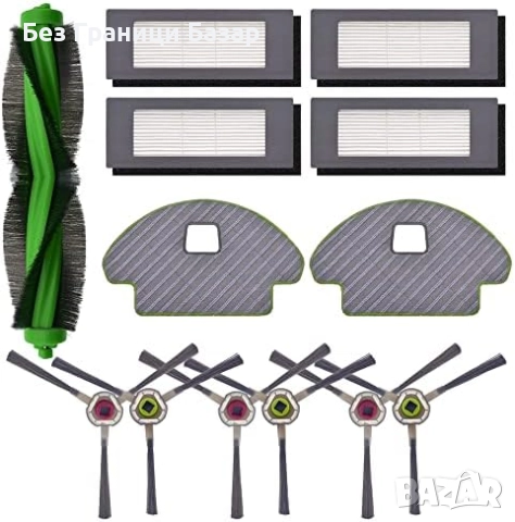 Нов Комплект ролка, филтри и четки за iRobot Roomba Combo 111840 R1118, снимка 1