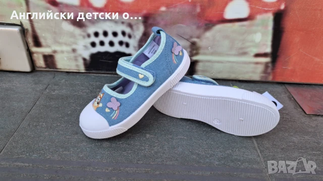 Английски детски кецки с Bluey-George, снимка 6 - Детски пантофи - 50807978