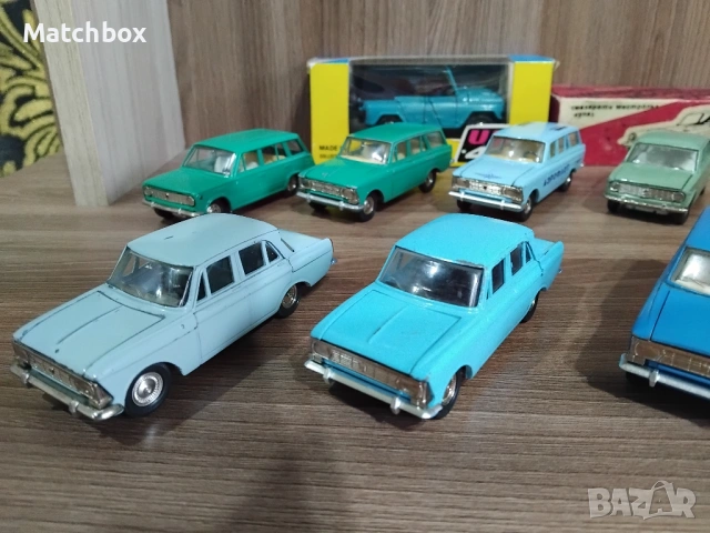 Ремаркета СКИФ Москвичи СССР Русия 1/43 , снимка 6 - Колекции - 50230393