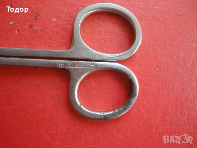 Българска ножичка ножица от соца 1, снимка 2 - Фризьорски принадлежности - 42231043
