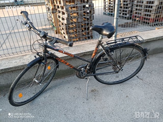 made in GERMANY. МАРКОВО Колело велосипед, ДАМСКИ,унисекс рамка,велосипед колело HERCULES® GreyHound, снимка 3 - Велосипеди - 36615120