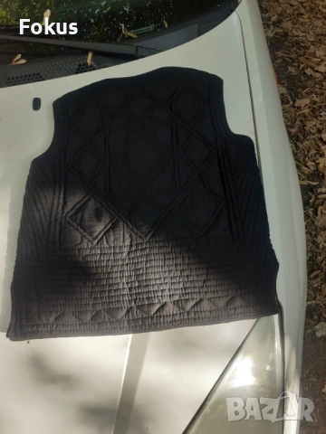 Стара възрожденска дреха елек елече антерия носия - черно, снимка 4 - Антикварни и старинни предмети - 53273434