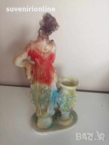Старинна декоративна статуетка , снимка 2 - Статуетки - 29110572