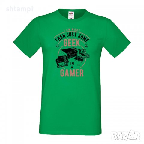 Мъжка тениска Geek Gamer,игра,изненада,подарък, снимка 4 - Тениски - 36812236