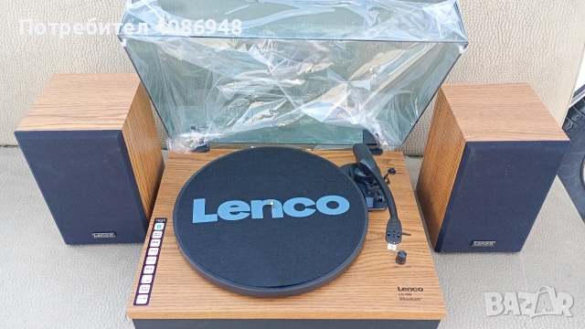 грамофон Lenko Bluetooth чисто нов 