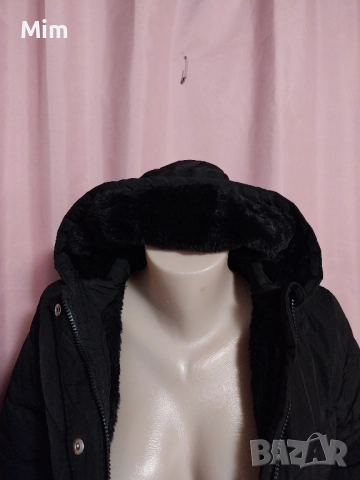 PRIMARK 8-9/135 Детска зимна шуба за момиче в черно , снимка 10 - Детски якета и елеци - 52494954