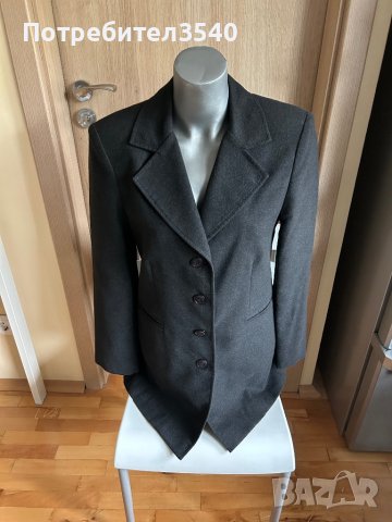 Черно дълго сако, снимка 7 - Сака - 42849532