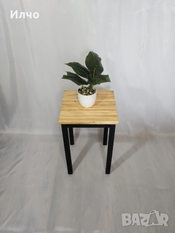 Дървена помощна маса, снимка 3 - Маси - 52955855