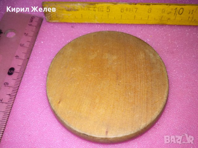 СТАРО ДЪРВЕНО ОГЛЕДАЛЦЕ ДАМСКО За ГРИМИРАНЕ 42825, снимка 2 - Други ценни предмети - 44151014