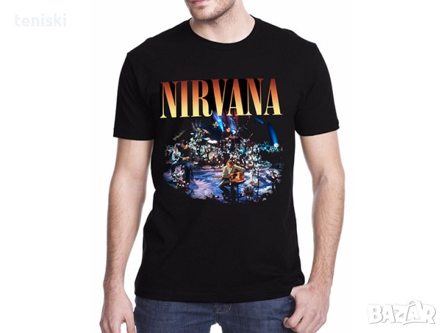  Рок тениска Nirvana Дамски и Мъжки 7 модела, снимка 4 - Тениски - 28247290