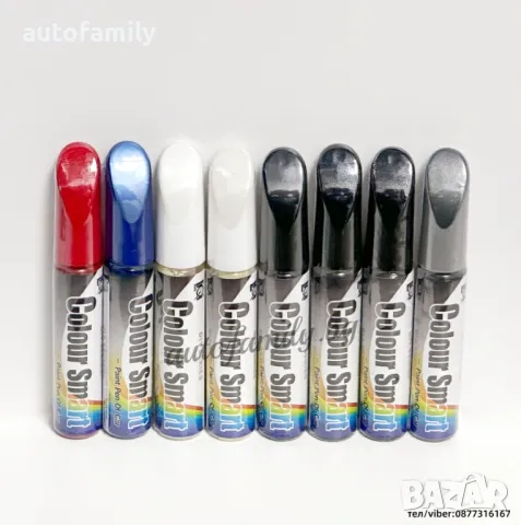 Коректор за автомобилна боя за BMW 8 цвята 12ml, снимка 1