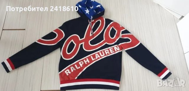 POLO Ralph Lauren USA Tech Performance  Mens Size M НОВО! ОРИГИНАЛ! Мъжки Суичер!, снимка 1 - Суичъри - 48306504