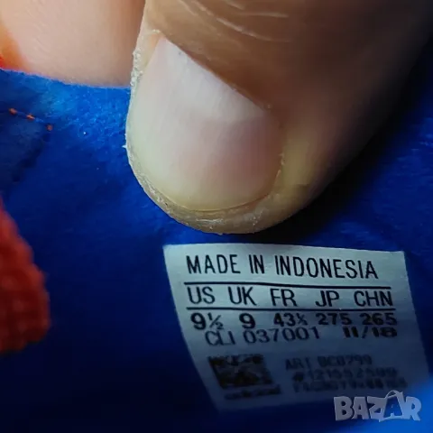  бутонки  adidas X 18.3 AG  номер 43 1/3, снимка 6 - Футбол - 50351427