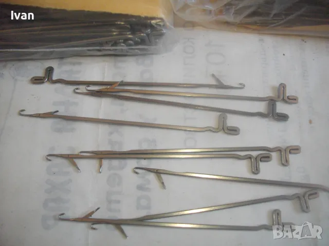 НОВИ РУМЪНСКИ ИГЛИ ЗА ПЛЕТАЧНИ МАШИНИ 100 БРОЯ FAT ACE DE TRICOTAT INTREPRINDEREA Made in Romania, снимка 10 - Други инструменти - 48922697